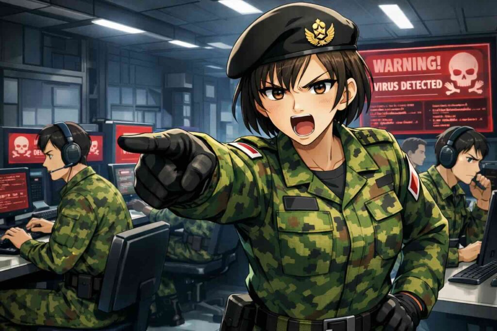 grammarlyの危険性と注意点を4つ挙げる女性教官