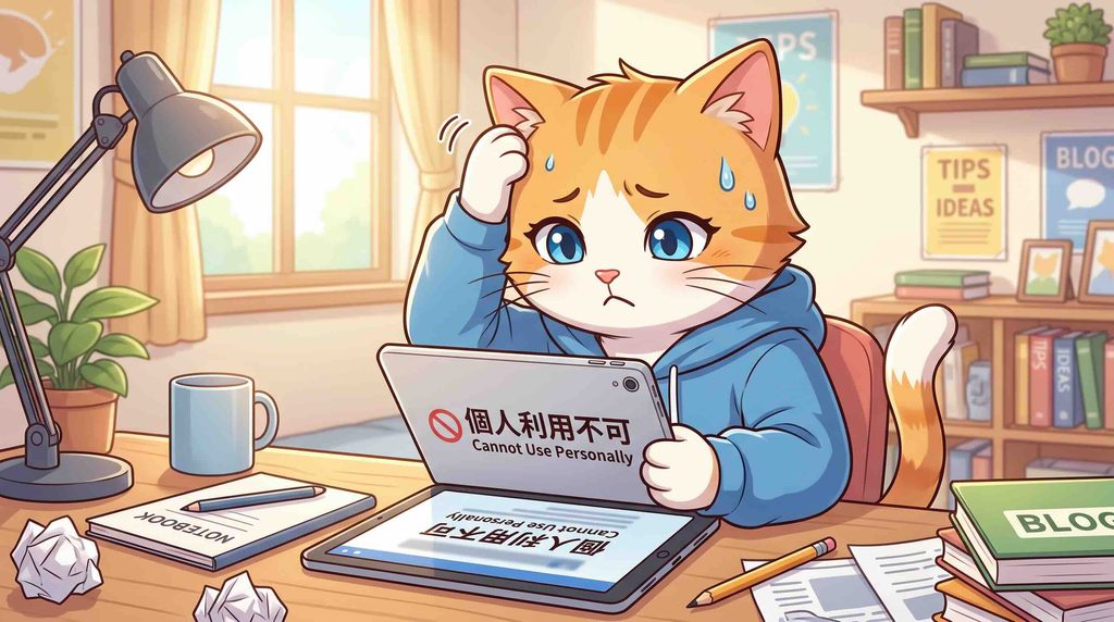 ELSTアプリは個人で利用できるのか調べる猫