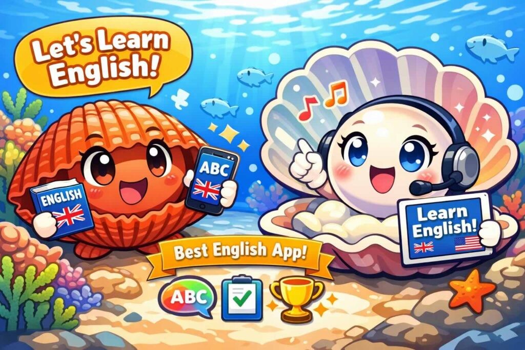 英語漬け.comをおすすめする貝