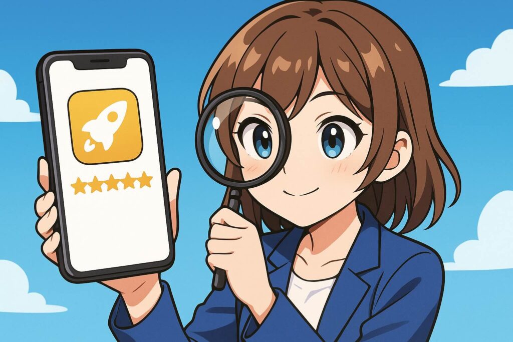 みんなはepopのどのプランを利用しているのか調べている女性