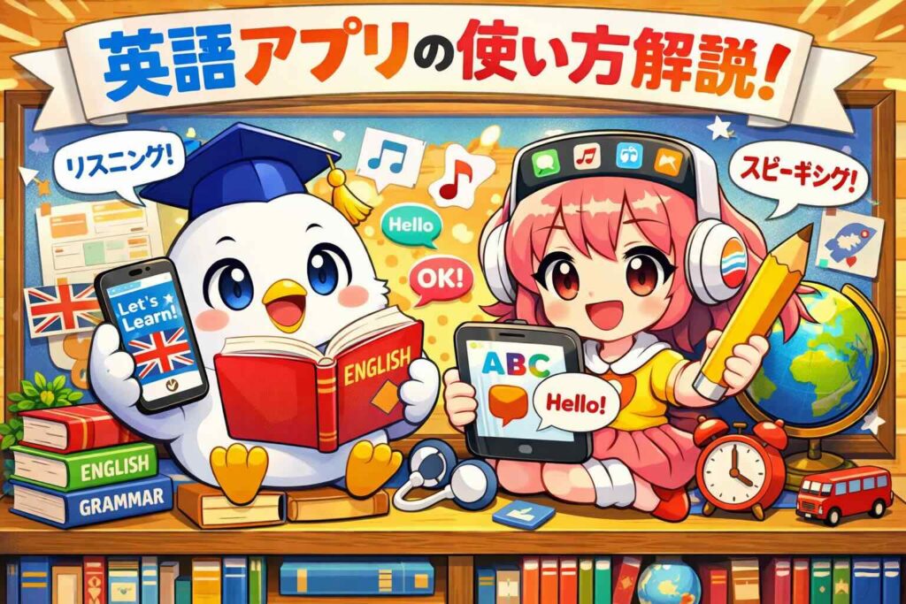 Lingvistを紹介するマスコット