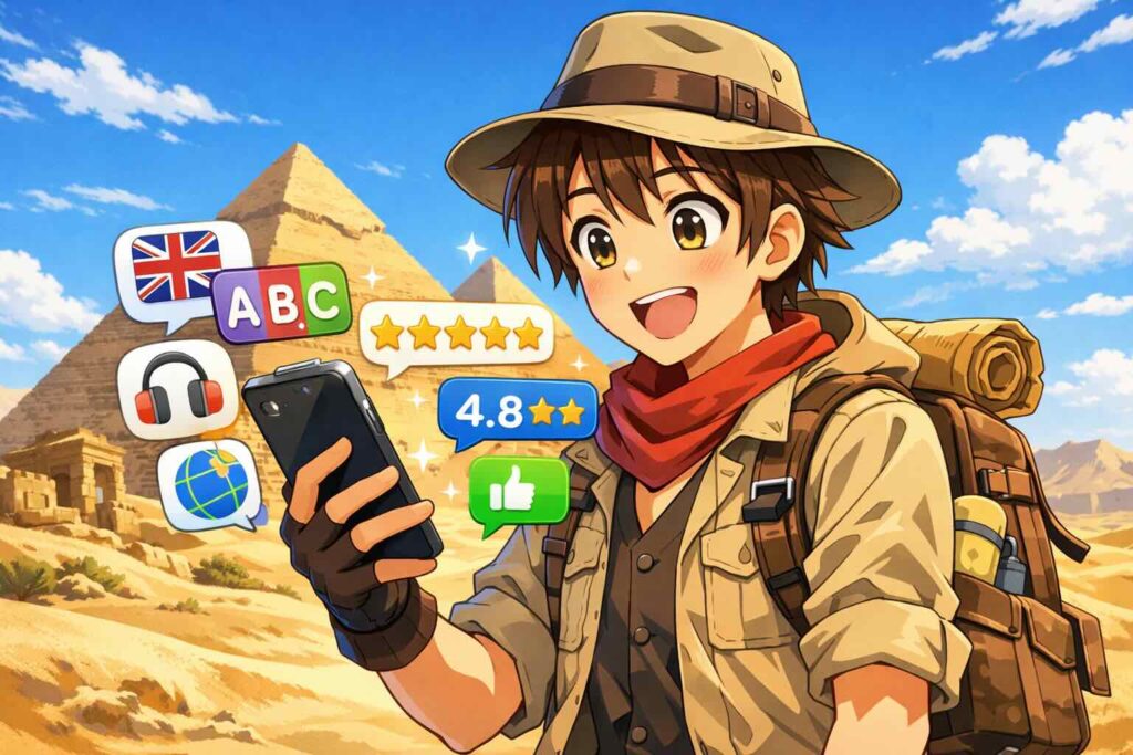 FluenDayの口コミや評判を調べている男性