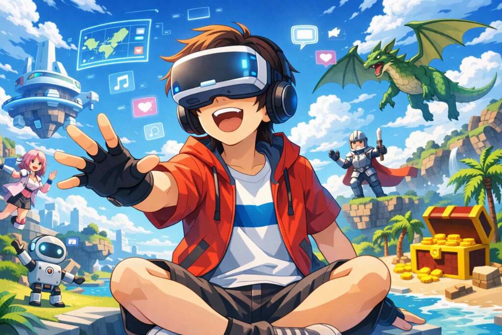 fondiの無料でできることを探す少年