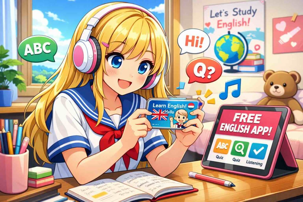 リスパスの無料でできることを試す女子高生