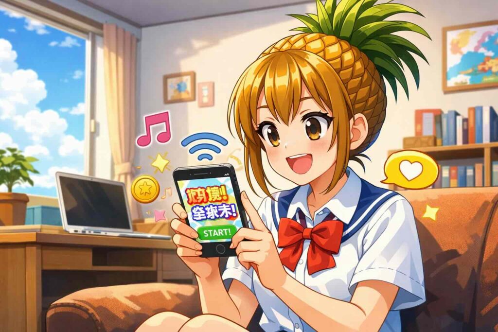 enhackの無料でできることを試す女子高生