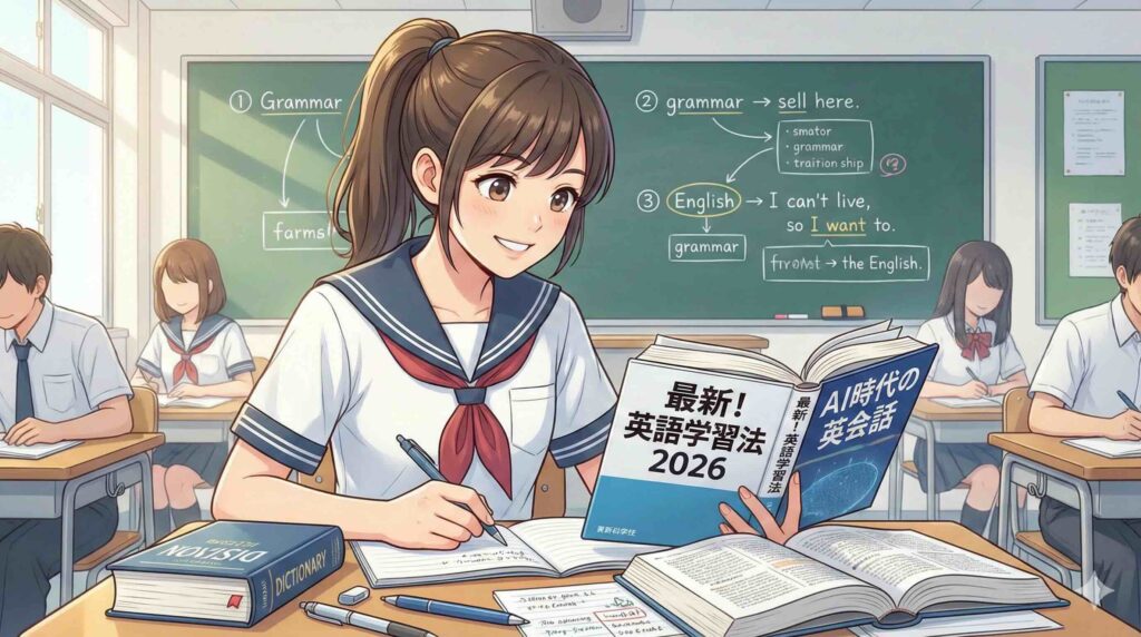 英語のハノン中級を終えての感想を述べる学生