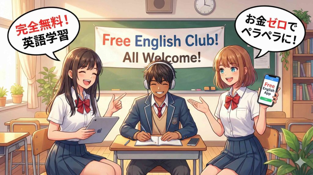スマイルゼミ Englishは無料でできるのか試している学生