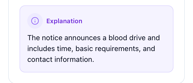 LinguaTOEFLのdaily life readingの解説