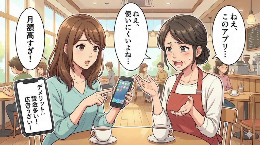 Talkpalのデメリットを語る主婦