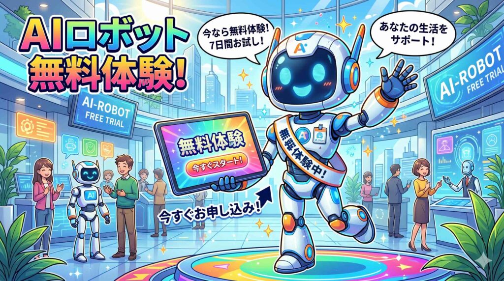 ELSA Speakの無料体験でできることを話すロボット