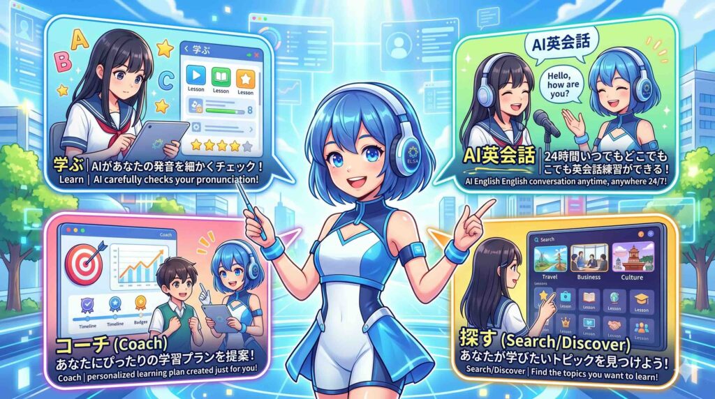 ELSA Speak無料でできること4選を紹介するAI