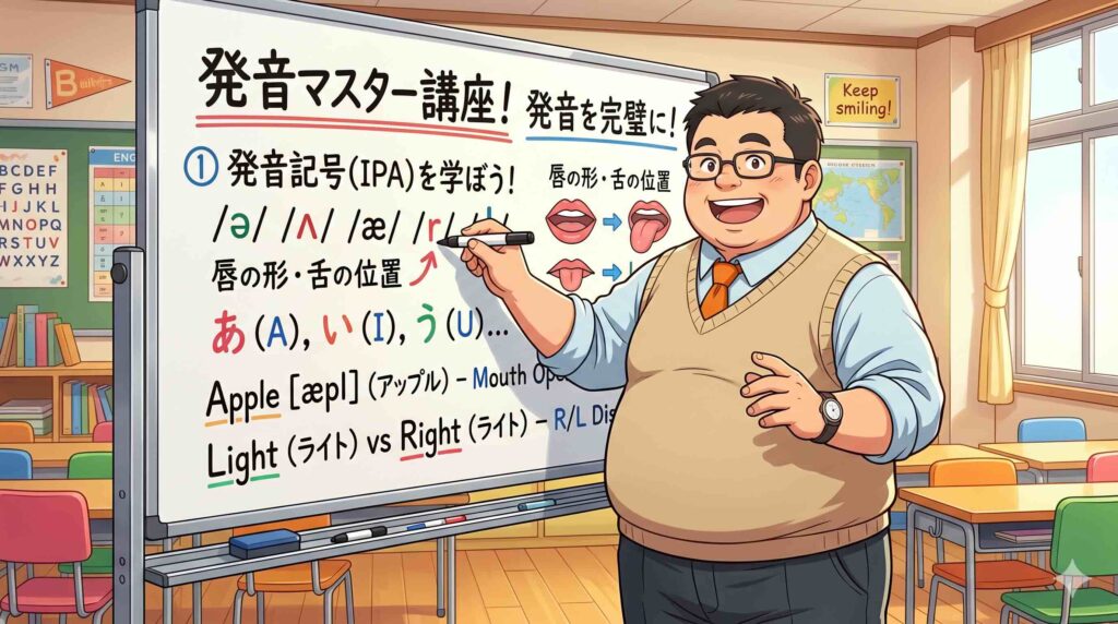 発音におすすめなUdemy講座を紹介するスタッフ