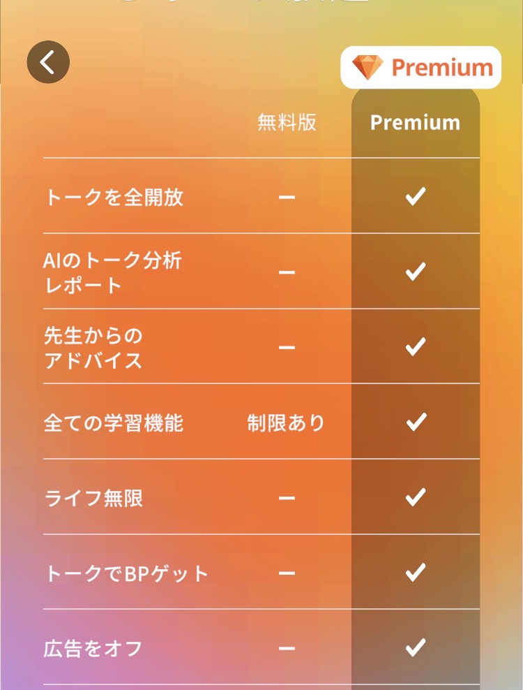 モチスピの無料と有料の違い