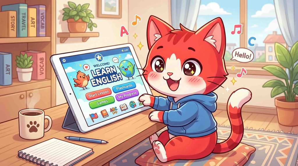 Papagoの基本的な使い方を学ぶネコ