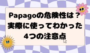 Papagoの危険性は？実際に使ってわかった4つの注意点　アイキャッチ