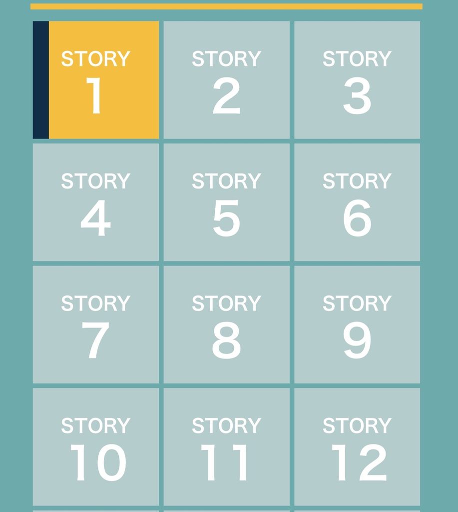 30日間英語脳育成プログラムのSTORY進捗様子