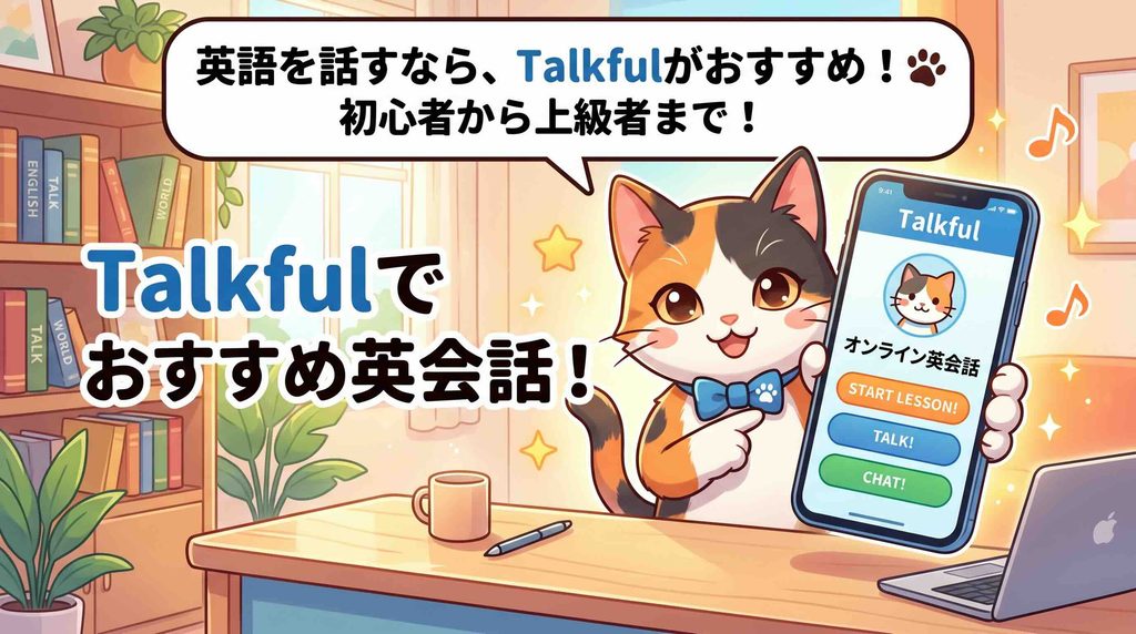 Talkfulをおすすめするネコ
