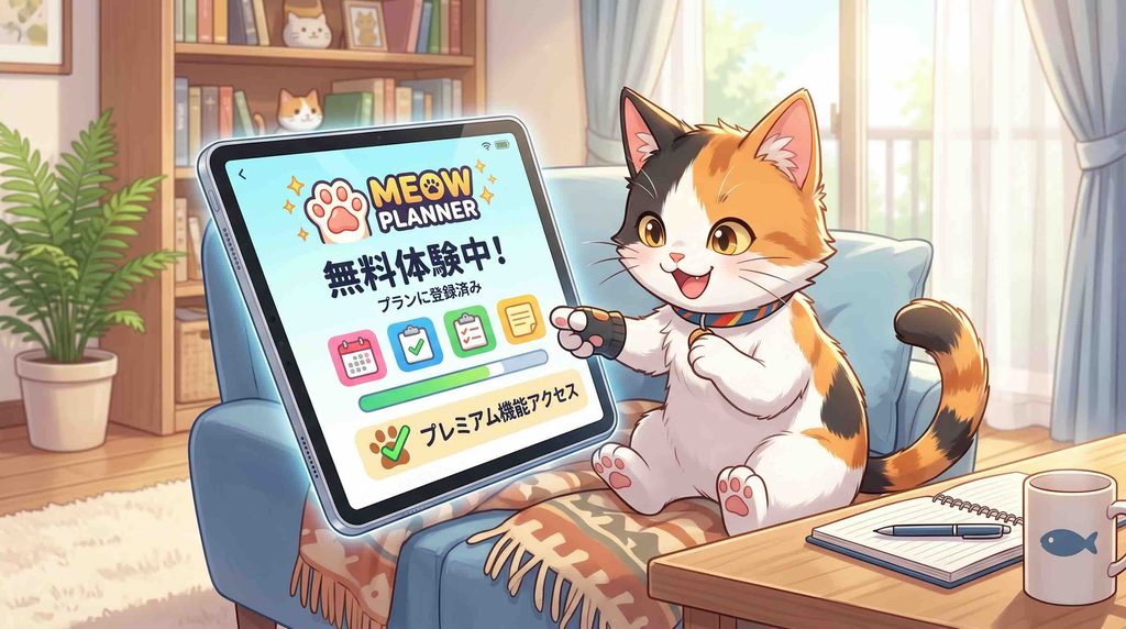 Talkfulとスピークバディの無料体験を比較する猫