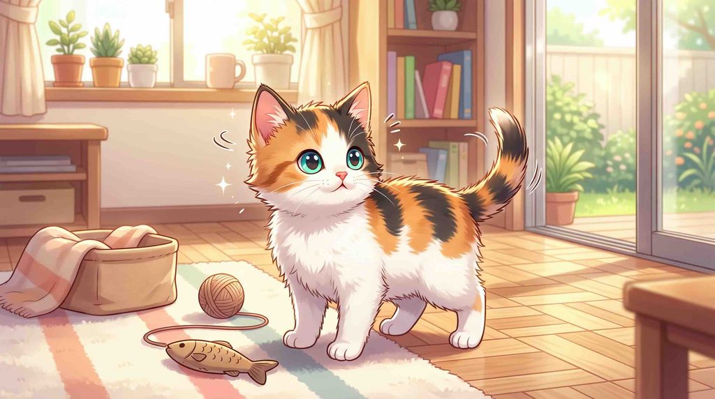 30日間英語脳育成プログラムと競合アプリを比較している猫