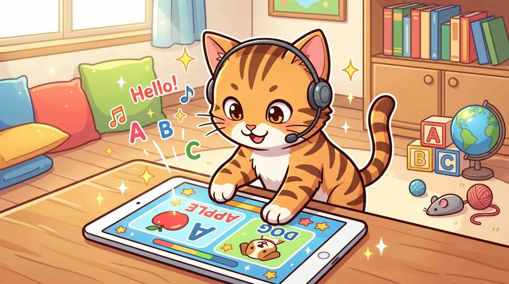 Unlockitを試している子猫